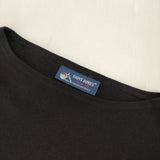 SAINT JAMES ウェッソン バスクシャツ T3 1/2 長袖Ｔシャツ カットソー ロンＴ ブラック レディース セントジェームス【中古】6-0923M∞