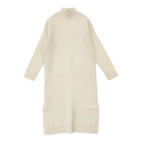DRESSTERIOR 085-59071 サイズ38 ハイネックニット ワンピース ベージュ レディース ドレステリア【中古】6-1017T∞