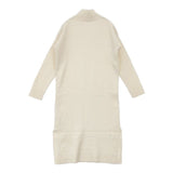 DRESSTERIOR 085-59071 サイズ38 ハイネックニット ワンピース ベージュ レディース ドレステリア【中古】6-1017T∞