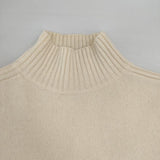 DRESSTERIOR 085-59071 サイズ38 ハイネックニット ワンピース ベージュ レディース ドレステリア【中古】6-1017T∞