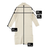 DRESSTERIOR 085-59071 サイズ38 ハイネックニット ワンピース ベージュ レディース ドレステリア【中古】6-1017T∞