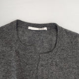 n100 カシミヤ n-1138 日本製 羽織 ニット カーディガン グレー レディース エヌワンハンドレッド【中古】6-1017T∞