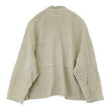 Atelier dantan テーヌリネンジャケット 定価52800円 Taine Linen Jacket 日本製 ジャケット ライトグリーン レディース アトリエダンタン【中古】6-0919M∞