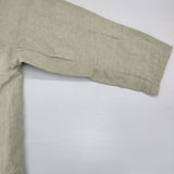 Atelier dantan テーヌリネンジャケット 定価52800円 Taine Linen Jacket 日本製 ジャケット ライトグリーン レディース アトリエダンタン【中古】6-0919M∞