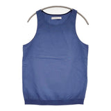 archi CORDLANE TANK 定価15400円 AS26-H1 サイズM オーガニックコットン タンクトップ 26SS ブルー レディース アーキ【中古】6-0603S♪