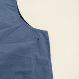 archi CORDLANE TANK 定価15400円 AS26-H1 サイズM オーガニックコットン タンクトップ 26SS ブルー レディース アーキ【中古】6-0603S♪