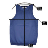 archi CORDLANE TANK 定価15400円 AS26-H1 サイズM オーガニックコットン タンクトップ 26SS ブルー レディース アーキ【中古】6-0603S♪