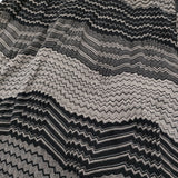 JURGEN LEHL J0132UA611 リンクス編み ジャガード コットン ノースリーブドレス ワンピース ブラック グレー レディース ヨーガンレール【中古】6-0707S♪