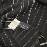 JURGEN LEHL コットン J0103UB41P 長袖Ｔシャツ カットソー ロンＴ ブラック ベージュ レディース ヨーガンレール【中古】6-0923M∞