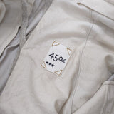 45R/45rpm チノの908ニームパンツ サイズ3 定価41800円 チノパンツ オフホワイト レディース フォーティーファイブアールピーエム【中古】6-0722G∞