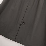 MAX MARA ベルト付き 11010151 ウールストレッチ ロングスカート ブラック レディース マックスマーラ【中古】6-0923M∞