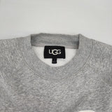 UGG UGG Logo Crewneck 定価15400円 ロゴトレーナー サイズS 1171477 裏起毛 スウェット グレー レディース アグ【中古】6-1008T∞