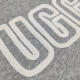 UGG UGG Logo Crewneck 定価15400円 ロゴトレーナー サイズS 1171477 裏起毛 スウェット グレー レディース アグ【中古】6-1008T∞