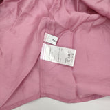 apart by lowrys セルロースナイロン 比翼ボタン ブラウス シャツ ピンク レディース アパートバイローリーズ【中古】6-0919M∞