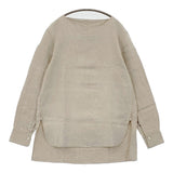SUS-SOUS shirt pullover French vintage linen サイズ5 定価41800円 02-SS014FVL 長袖シャツ キナリ ナチュラル メンズ シュス【中古】6-0630M♪
