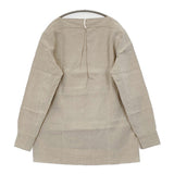 SUS-SOUS shirt pullover French vintage linen サイズ5 定価41800円 02-SS014FVL 長袖シャツ キナリ ナチュラル メンズ シュス【中古】6-0630M♪