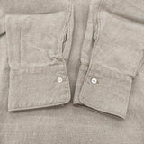 SUS-SOUS shirt pullover French vintage linen サイズ5 定価41800円 02-SS014FVL 長袖シャツ キナリ ナチュラル メンズ シュス【中古】6-0630M♪