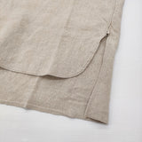 SUS-SOUS shirt pullover French vintage linen サイズ5 定価41800円 02-SS014FVL 長袖シャツ キナリ ナチュラル メンズ シュス【中古】6-0630M♪