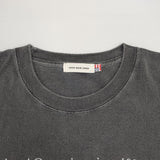 GOOD ROCK SPEED Back to the Future 加工 コットン サイズF 半袖Ｔシャツ カットソー チャコールグレー レディース グッドロックスピード【中古】6-0620S△