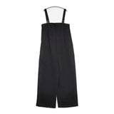 BEAUTY&YOUTH UNITED ARROWS ポリエステル ベルトストラップ オールインワン ツナギ ブラック レディース ビューティアンドユース【中古】6-0923M∞