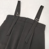 BEAUTY&YOUTH UNITED ARROWS ポリエステル ベルトストラップ オールインワン ツナギ ブラック レディース ビューティアンドユース【中古】6-0923M∞
