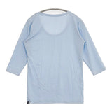 CW-X wacoal 新品未使用 EVERDRY アンダーウェア JLY-057 ストレッチ Ｔシャツ カットソー ライトブルー レディース シーダブリューエックス【中古】6-0808M∞