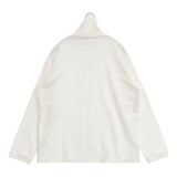EEL 未使用 Turtle Friend タートルネック E-24590 コットン 長袖Ｔシャツ カットソー ロンＴ ホワイト メンズ イール【中古】6-0726M∞