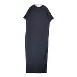 MUSE de Deuxieme Classe Prime wool jersey ニットワンピース 定価31900円 日本製 サイズ38 ワンピース ネイビー レディース ミューズドゥドゥーズィエムクラス【中古】6-0620S△
