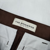 THE SHINZONE SKATER PANTS 定価19580円 17AMSPA59 サイズ34 スケーター パンツ ブラウン レディース シンゾーン【中古】6-0808G∞