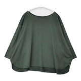JURGEN LEHL 日本製 J0102UB602 コットン ワイド ドルマンスリーブ Ｔシャツ カットソー グリーン レディース ヨーガンレール【中古】6-0919M∞