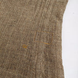 45R/45rpm リネンツイードの四角ジャケット 定価95700円 テーラードジャケット 23SS ベージュ ブラウン レディース フォーティーファイブアールピーエム【中古】6-0612M♪