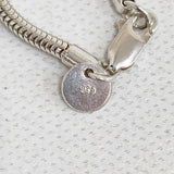 TIFFANY&Co. ヴィンテージ チェーン タッセル ネックレス SV925 フリンジ ネックレス シルバー メンズ ティファニー【中古】6-0616G♪