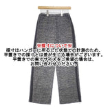 ROKU 6 BEAUTY&YOUTH サイドラインイージー パンツ グレー レディース ロクビューティアンドユース【中古】6-0815G∞
