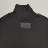 MAISON MARGIELA 1 セミシア タートルネック 長袖Ｔシャツ カットソー ロンＴ ブラック レディース メゾンマルジェラ【中古】6-0726M∞