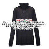 MAISON MARGIELA 1 セミシア タートルネック 長袖Ｔシャツ カットソー ロンＴ ブラック レディース メゾンマルジェラ【中古】6-0726M∞