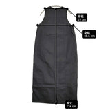 sacra コットンリネンギャバジン ワンピース 定価47300円 サイズ38 ノースリーブ ワンピース ブラック レディース サクラ【中古】6-0626S♪