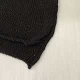 evam eva ローゲージコットンニットベスト 日本製 サイズ2 ノースリーブ ベスト ブラック レディース エヴァムエヴァ【中古】6-0808M∞