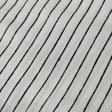 45R/45rpm カディシルクヒッコリーテントSHIRT ブラウス シャツ ホワイト ネイビー レディース フォーティーファイブアールピーエム【中古】6-0808M∞