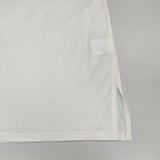 evam eva コットン100％ インナーワンピース 日本製 タンクトップワンピース ワンピース ホワイト レディース エヴァムエヴァ【中古】6-0627S△