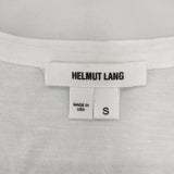 HELMUT LANG SCALA TANK SCALA JERSEY レーヨン ノースリーブカットソー USA製 サイズS タンクトップ ホワイト レディース ヘルムートラング【中古】6-0627S△