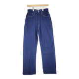 CIOTA インディゴ スビンコットン 13.5oz ハイウエストデニム 27 定価27000円 PIL-5HI-NIW デニムパンツ ブルー レディース シオタ【中古】6-0815G∞