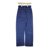 CIOTA インディゴ スビンコットン 13.5oz ハイウエストデニム 27 定価27000円 PIL-5HI-NIW デニムパンツ ブルー レディース シオタ【中古】6-0815G∞