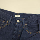 CIOTA インディゴ スビンコットン 13.5oz ハイウエストデニム 27 定価27000円 PIL-5HI-NIW デニムパンツ ブルー レディース シオタ【中古】6-0815G∞