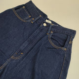 CIOTA インディゴ スビンコットン 13.5oz ハイウエストデニム 27 定価27000円 PIL-5HI-NIW デニムパンツ ブルー レディース シオタ【中古】6-0815G∞