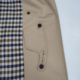 Aquascutum 英国製 サイズ6 ベルト付き トレンチコート ベージュ レディース アクアスキュータム【中古】6-0726M∞