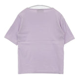 SAINT JAMES ボートネック フランス製 コットン 半袖Ｔシャツ カットソー ラベンダー レディース セントジェームス【中古】6-0620S△