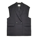 IENA T/W フレンチスリーブジャケット サイズ36 定価46200円 テーラードジャケット 25AW ブラック レディース イエナ【中古】6-0916M♪