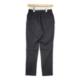 JOURNAL STANDARD ウォッシャブルコットンリネンVISパンツ サイズ36 パンツ ブラック レディース ジャーナルスタンダード【中古】6-0919M∞