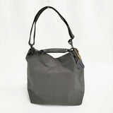 marvelets シュリンクナイロン 2wayバッグ 定価21450円 ショルダーバッグ 26SS チャコールグレー レディース マーヴェレッツ【中古】6-0612G♪