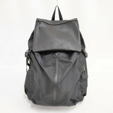 ear papillonner/BURLAP OUTFITTER レザーコンビライトリュック 革 BO080243-ER リュック・デイパック クロ レディース イアパピヨネ/バーラップアウトフィッター【中古】6-0604G◎